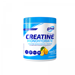 6Pak_Nutrition_Creatine_Monohydrate+Taurine_Lemon_500_g