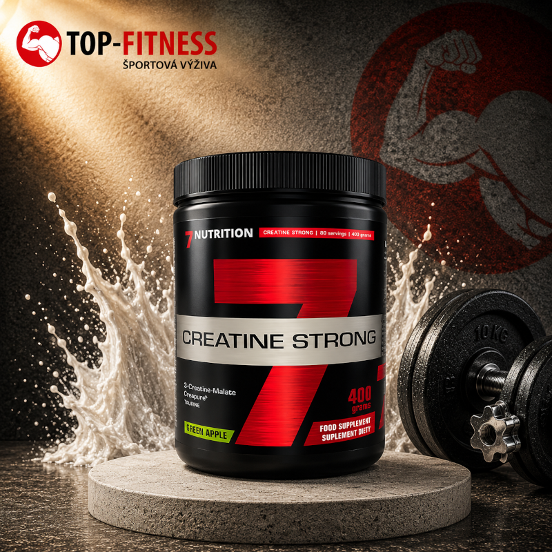 7NUTRITION_Creatine_Strong_Logo_Top_Fitness_sk_Green_Apple_400_g